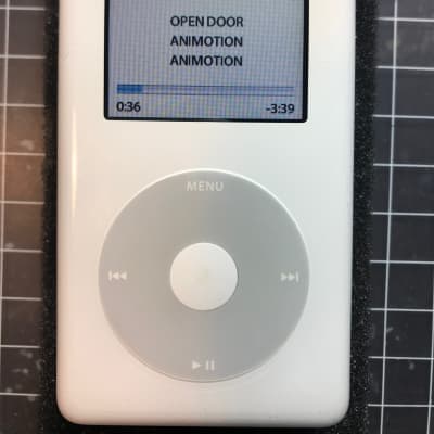 Apple iPod classic 40GB 4th Gen A1099 2004 - white | Reverb Apple iPod classic 40GB 4th Gen A1099 2004 - white | Reverb