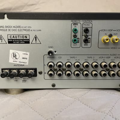 ONKYO TX-844 Quartz Synthesized Tuner Amplifier Black | Reverb