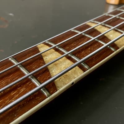 Rickenbacker 4001 (1968) bass guitar : checkerboard & crushed pearl image 15