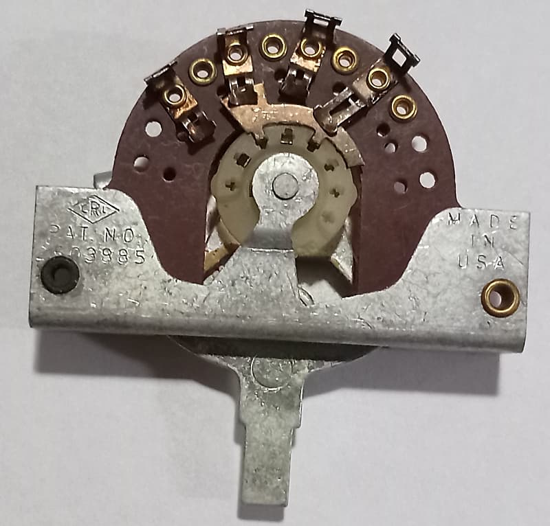 Vintage 1452 CRL USA 3 Way Tele Spring Switch Fender