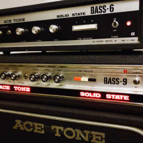 スピーカー・ウーファー ACE TONE MUSICALSPEAKER MODEL B-9 Ace Tone Bass 6 & Bass 9 with cabinet! | Reverb