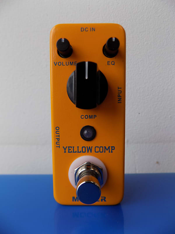 Mooer Yellow Comp Effect Pedal image 1