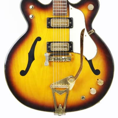 Vintage Orlando 300 Hollowbody Electric Guitar Project HUSK Japan Country Gentleman Copy image 23