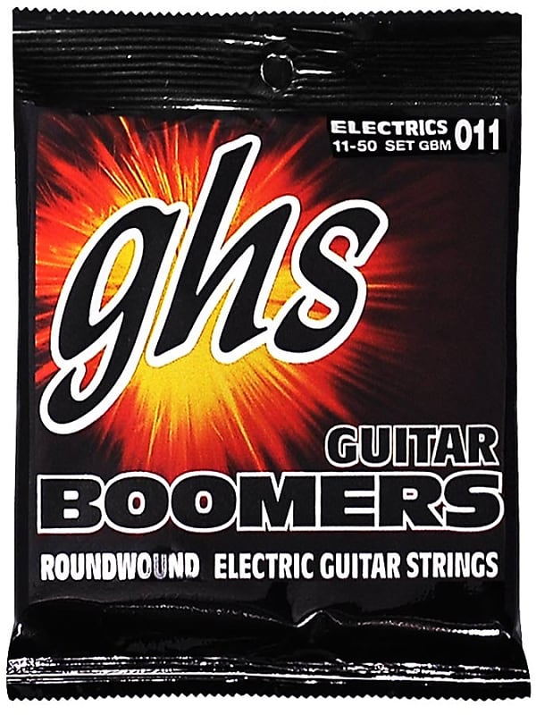 GHS GBM011 Boomers Electric Guitar Strings image 1