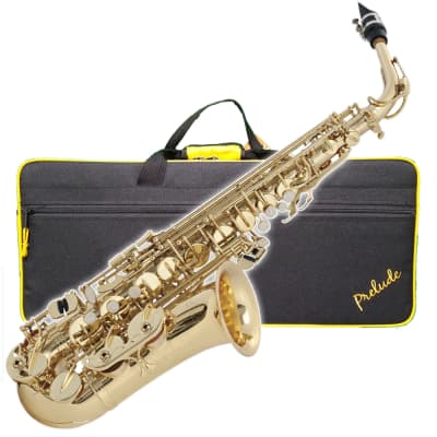 Prelude by Selmer AS711 Student Alto Saxophone - Lacquer with High F# Key image 1