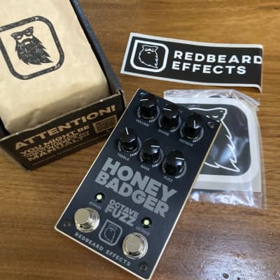 Reverb.com listing, price, conditions, and images for redbeard-effects-honey-badger