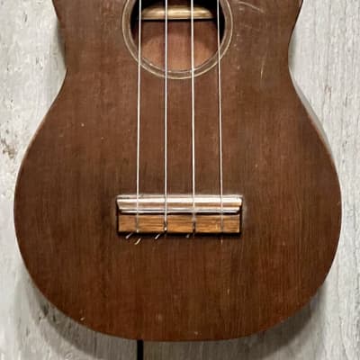 Sweet 1940's  Favilla Soprano Ukelele , Original Case & Hard Shell Made in NYC USA , Very Cool ! for sale