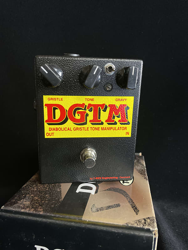 TRex DGTM Diabolic Gristle Tone Manipulator Overdrive Pedal Reverb