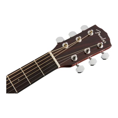 Fender CC-140SCE Concert 6-String Acoustic Guitar (Right-Hand, Natural) image 4