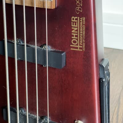Hohner B2AV 5-String Active Preamp Bass image 8