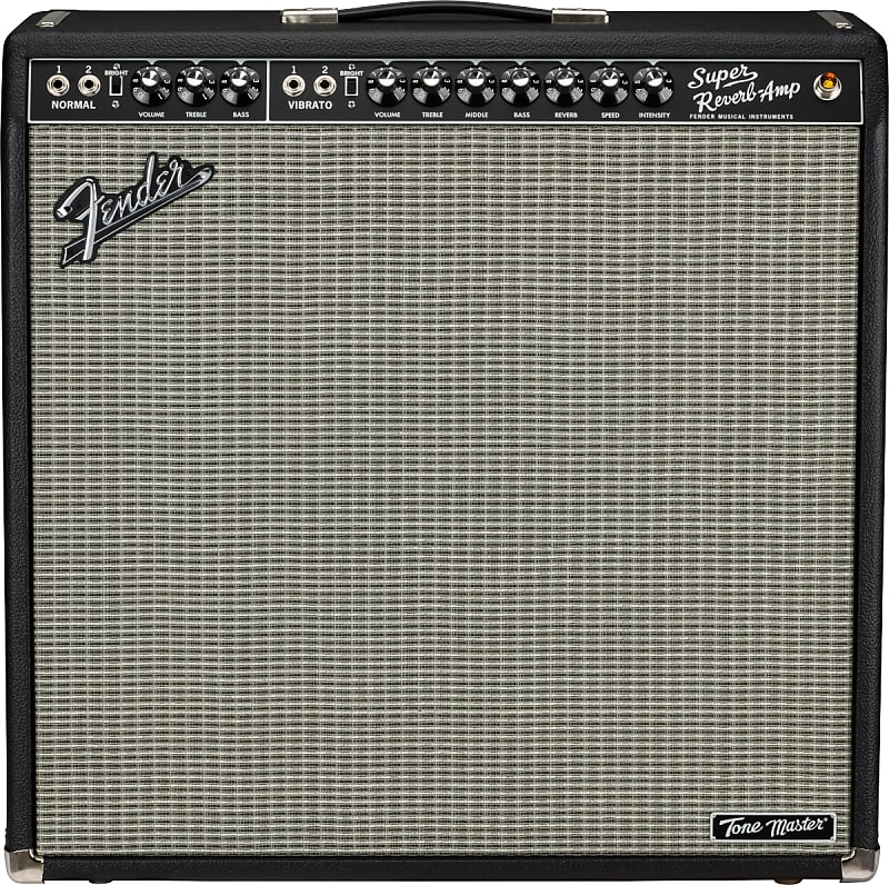 Fender Tone Master Super Reverb 2-Channel 45-Watt 4x10" Digital Guitar Combo 2021 - Present - Black image 1