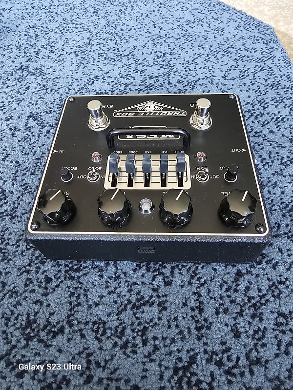 Mesa Boogie Throttle Box EQ Overdrive Pedal 2010s - Black | Reverb