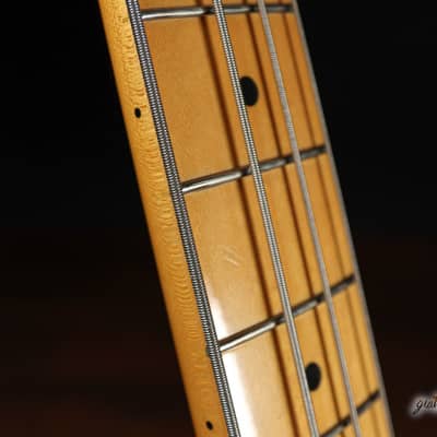 2012 Fender MIJ Steve Harris Signature P-Bass – Royal Blue Metallic image 7