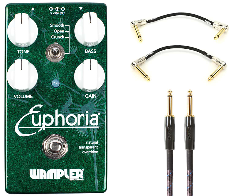 ギター Wampler euphoria Amazon.com: Wampler Euphoria V2 Natural Transparent