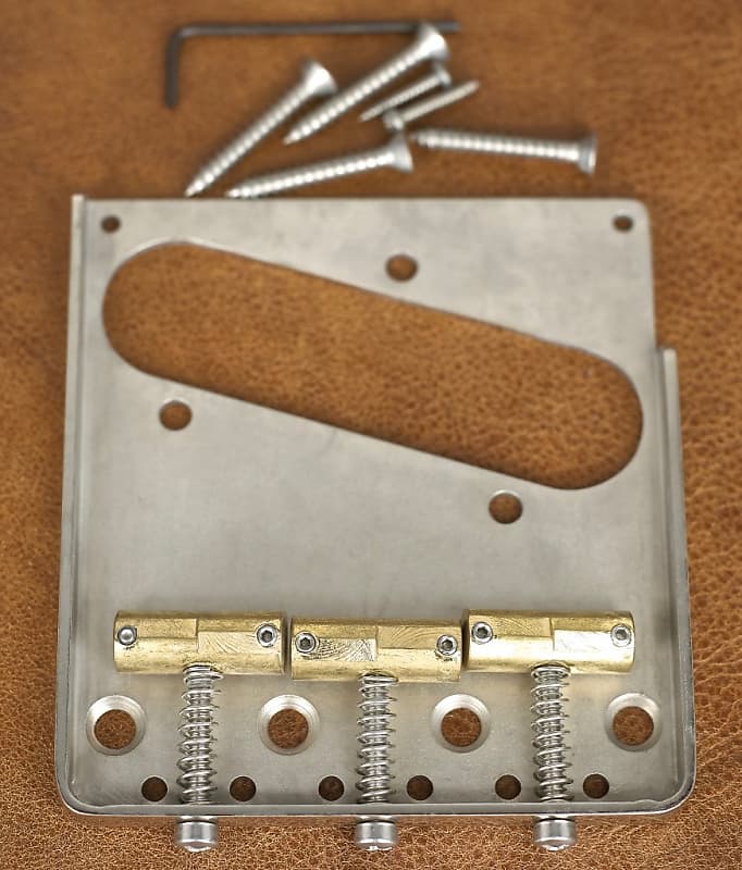Callaham Telecaster vintage tele Bridge with brass Reverb
