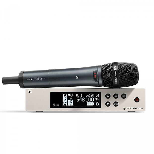 Sennheiser EW 100 G4-845-S Wireless Handheld Microphone System (Band G, 566-608 MHz) image 1