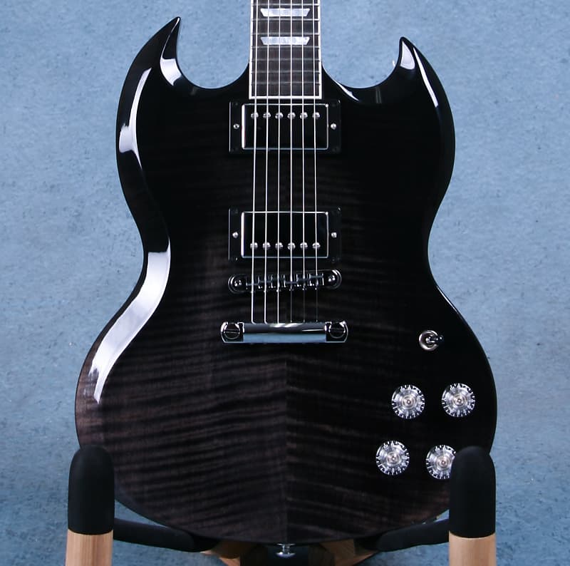 ギター SG Gibson SG Modern Trans Black Fade Electric Guitar