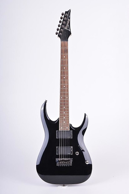 ファッション好きが選ぶ人気ブランドランキング 42e RGA Ibanez 2012 pickups EMG with guitar Beautiful Black, ギター