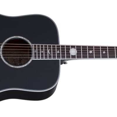 Schecter Robert Smith RS-1000 Busker Acoustic Gloss Black 283 image 10