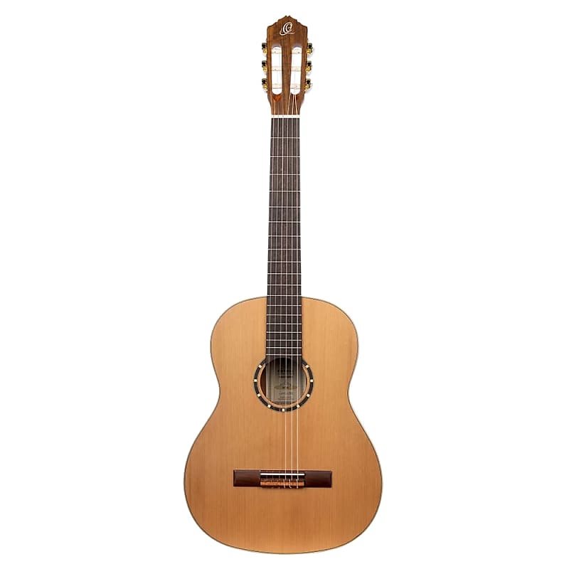 Ortega Family Series Pro Left-Handed Solid Top Nylon Classical Guitar w/ Bag image 1