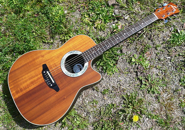 Morris Tornado WT-808 Hawaiian Koa+Flight Case 2000's Natural