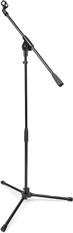 Gator Cases GFW-MIC-1500 Compact Fixed Boom Mic Stand with Tripod Base image 1