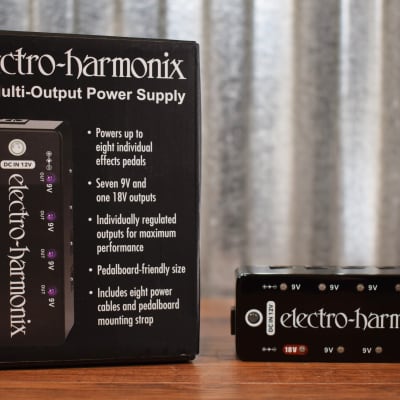 Electro-Harmonix EHX S8 9V 18V  Isolated Pedalboard Effect Pedal Power Supply