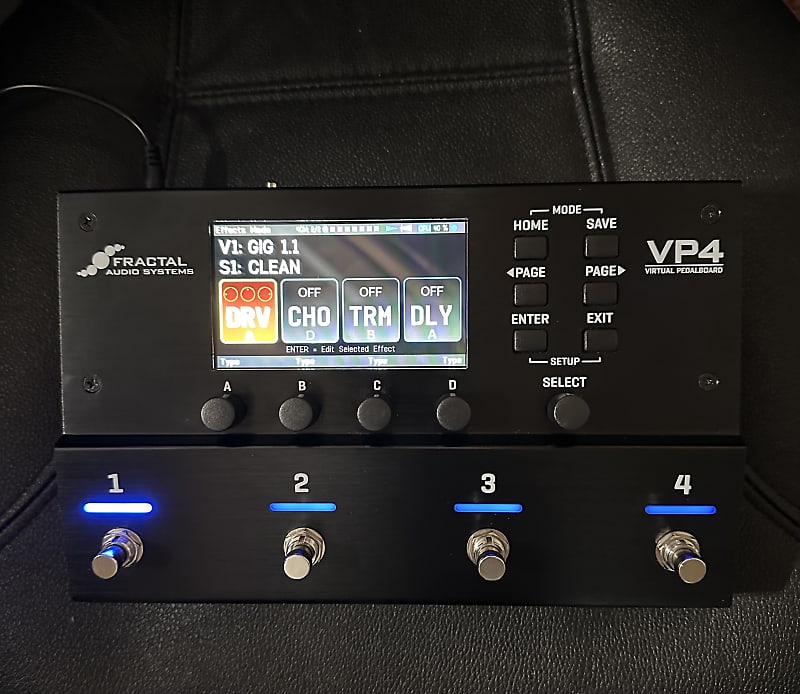 Fractal Audio VP4 Virtual Pedalboard | Reverb