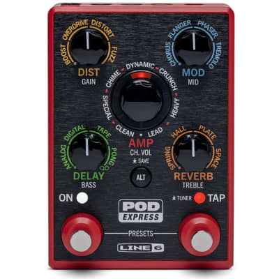 LINE 6 POD HD & FBV Express MkIIセット Line 6 FBV Express MkII 4-channel Foot Controller | Sweetwater