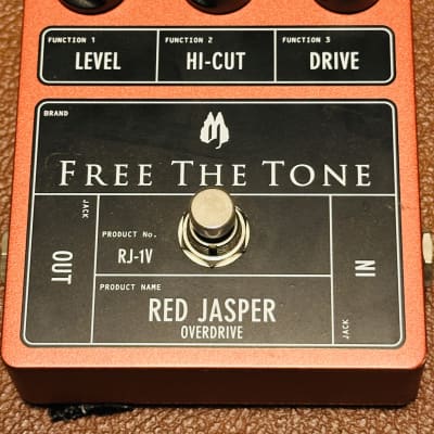 Reverb.com listing, price, conditions, and images for free-the-tone-red-jasper-rj-1v