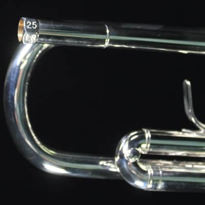 Bach Stradivarius LR180S37 Reverse Lead Professional Bb Trumpet (Silver Plated) image 10