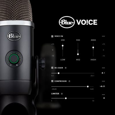 Yeti Nano Premium Dual-Pattern USB Microphone with Blue VO!CE