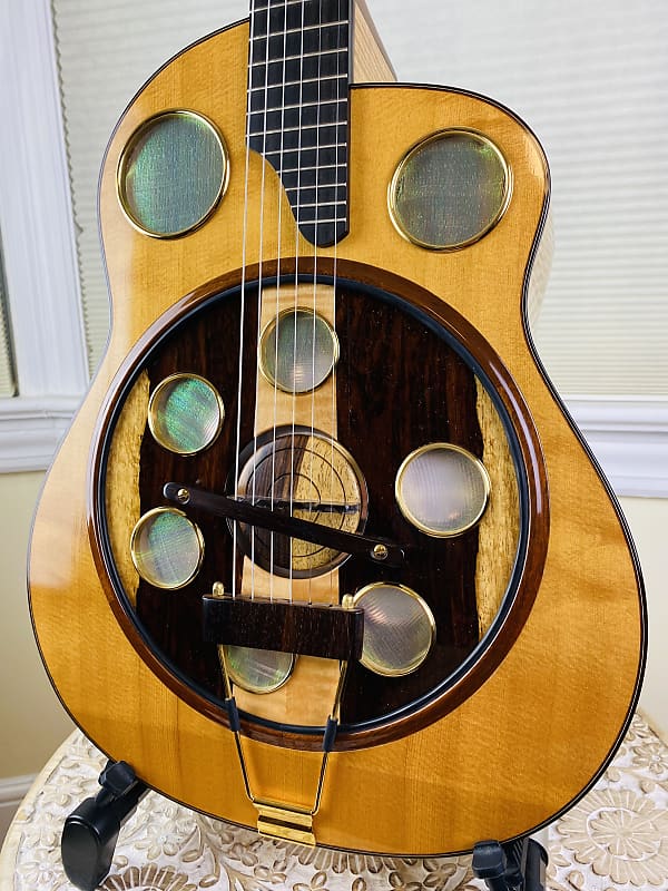 Paul McGill Resonator Guitar Del Vecchio Style image 1