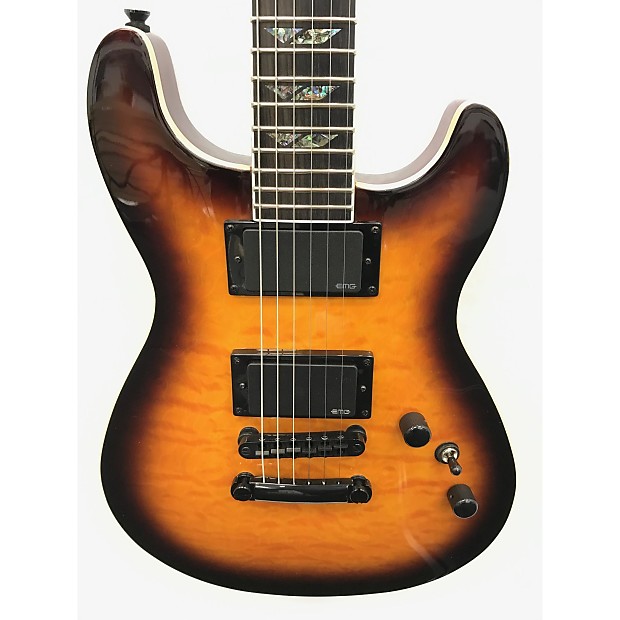 Fernandes Dragonfly Deluxe Electric Guitar - Tobacco Sunburst | Reverb