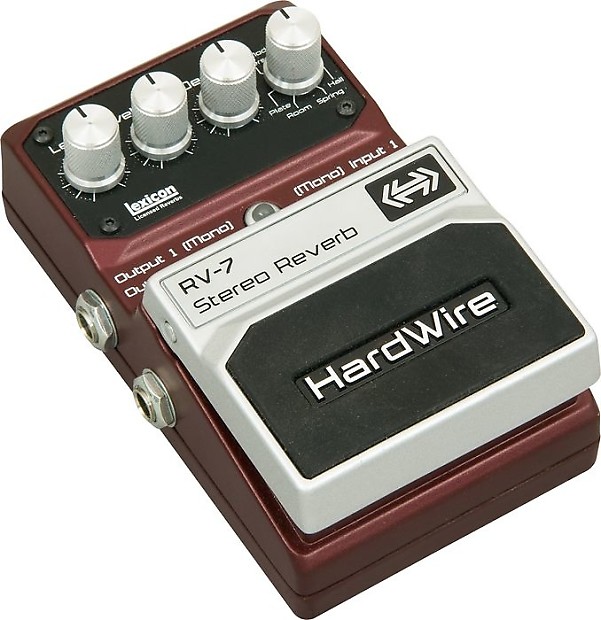 DigiTech Hardwire Series RV-7 Reverb Guitar Effects Pedal Bundle w/ Power  Supply!