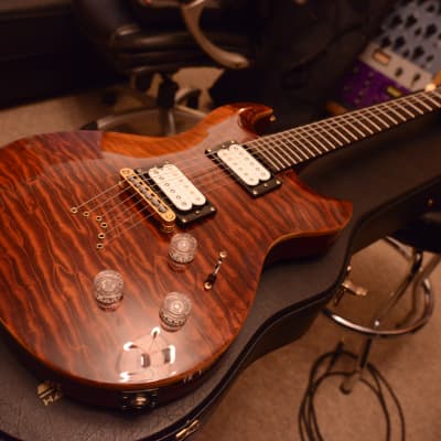 Jarrett USA Custom Shop Forza 24 Root Beer AAA Quilted Maple 10 Quilt Top PRS DC Boutique American image 10