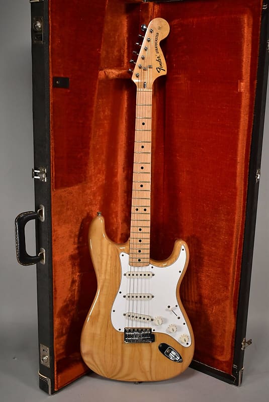 1975 Fender Stratocaster Natural Finish Vintage Electric
