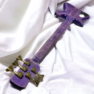 Spector USA NS-5XL, Ultra Violet Gloss w/ Pau Ferro and Haz-Lab Preamp *IN STOCK* image 21
