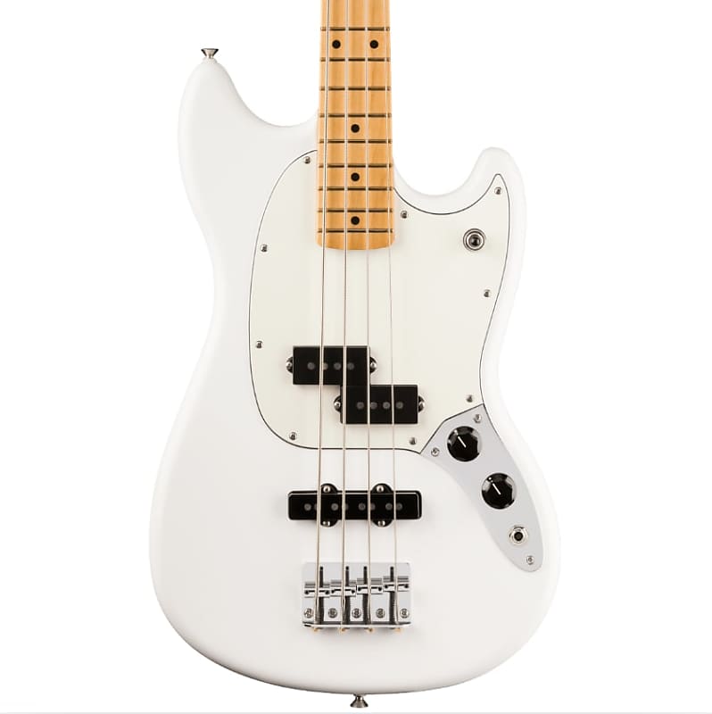 Fender Player II Mustang Bass PJ Polar White