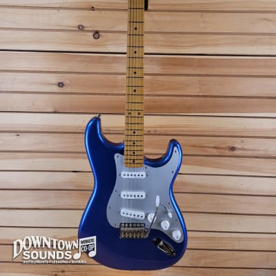Fender Limited Edition H.E.R. Stratocaster with Deluxe Fender Bag - Blue Marlin image 2