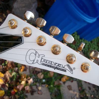 Charvel CRR Flying V Early 90s White with Rare Gigbag !! | Reverb