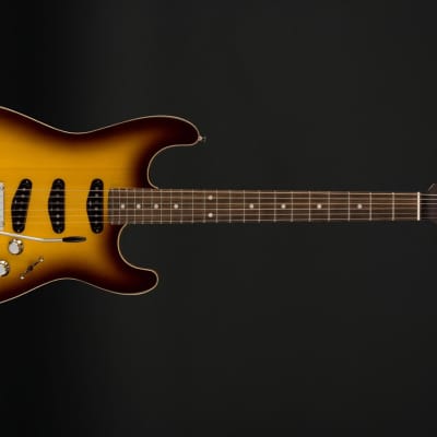 Fender Aerodyne Special Stratocaster, Made in Japan, Rosewood Fingerboard in Chocolate Burst image 4