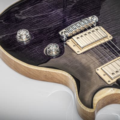 Mithans Guitars BERLIN purple boutique hand-made guitar image 5