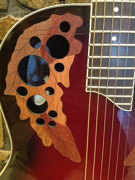 Ovation Applause AE148 Shallow Acoustic Electric Guitar in