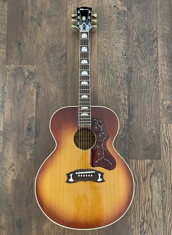【極美品】Morris MJ-200 ビンテージ アコースティックギター ギター Morris MJ-200