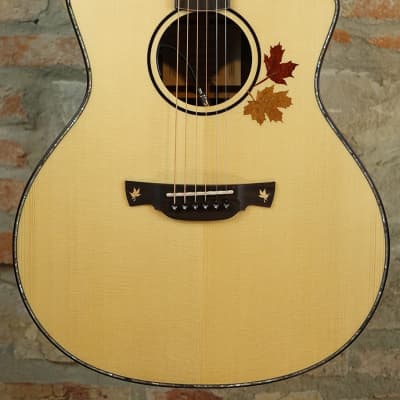 CRAFTER AL G-1000ce - Grand Auditorium Cutaway Solid Rosewood Amplificata DS2 - Natural image 3