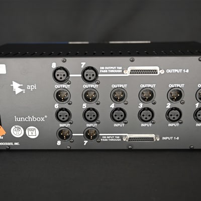 API 500-6B HC Lunchbox 6-Slot Powered 500 Series Frame image 3