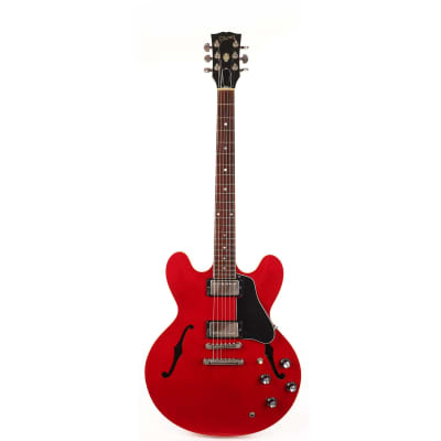 1985 Gibson ES-335 Dot Reissue Cherry Red image 2