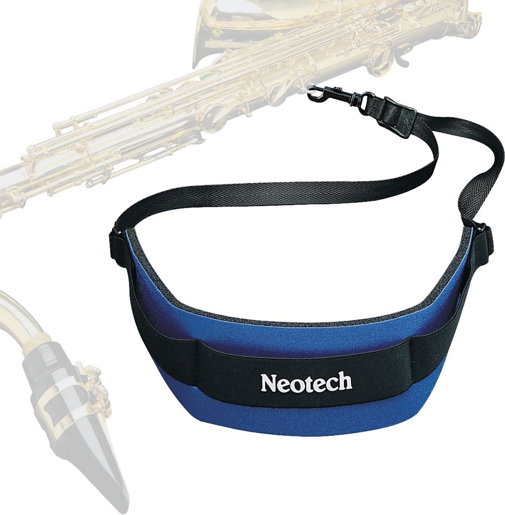 Neotech 1903162 Soft Swivel Hook Saxophone Strap Regular Reverb