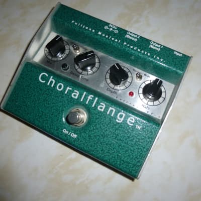 Fulltone Choralflange 2000s - Green/Silver for sale
